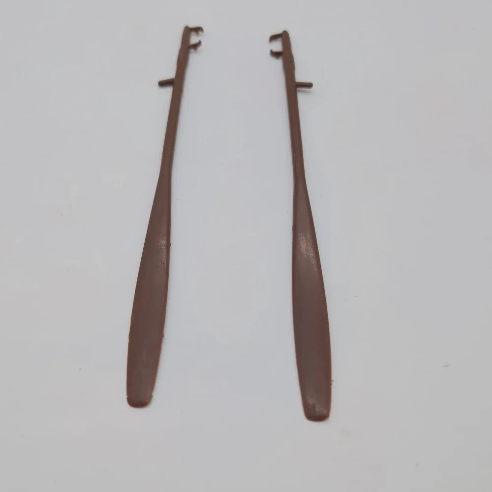 Vintage GI JOE Adventure Team brown oar rowing set